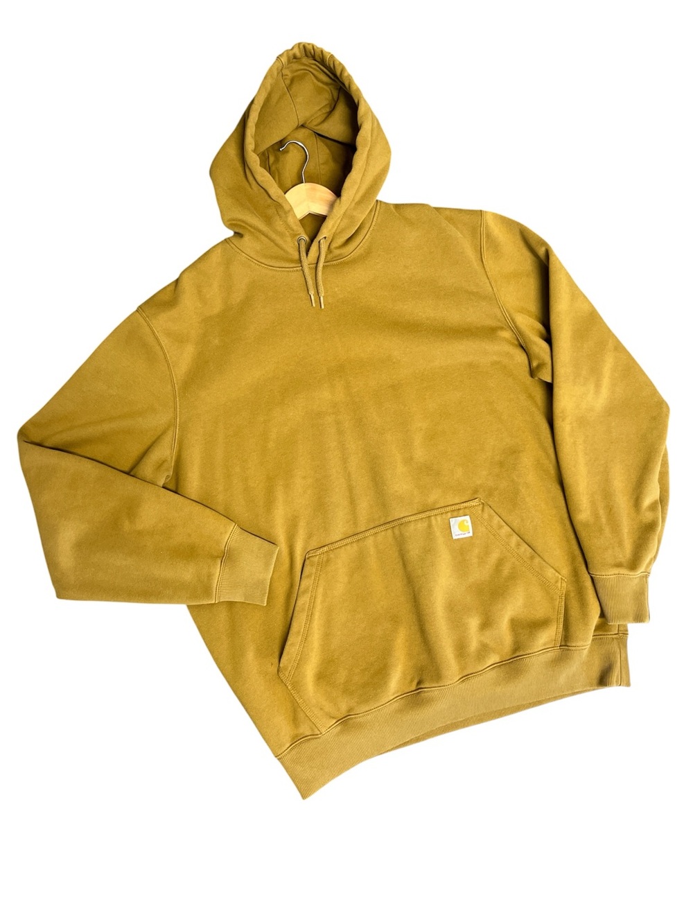 Carhartt Hooded Work Pullover Sweatshirt Hoodie Rain Defender Mens size XL Tall